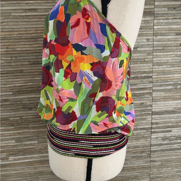 Vintage Missoni Floral Halter Top - Picture 5 of 8